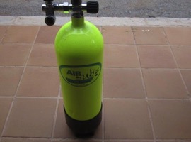 Ref-B7 - botella de 10L - 2 salidas - 300 atm - 5 unidades