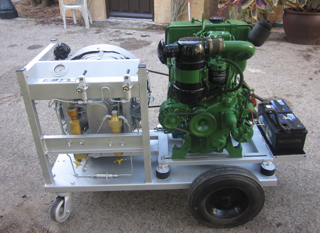 Ref-C4 - compresor Bauer K14-85 - Diesel / Eléctrico  (1.800€)